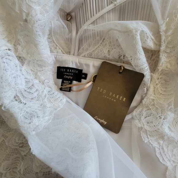 🍒NWT🍒TED BAKER LANGLEY SPECIAL OCCASION DRESS - Picture 11 of 15